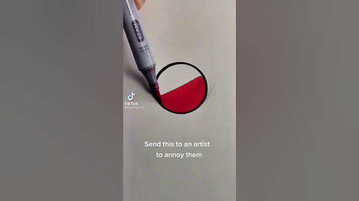 Send this to a artist to annoy them!! Tiktok