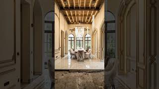 ✨Luxury Crystal & Marble Dining Room Transformation | Elegant Modern Interior Renovation Timelapse✨