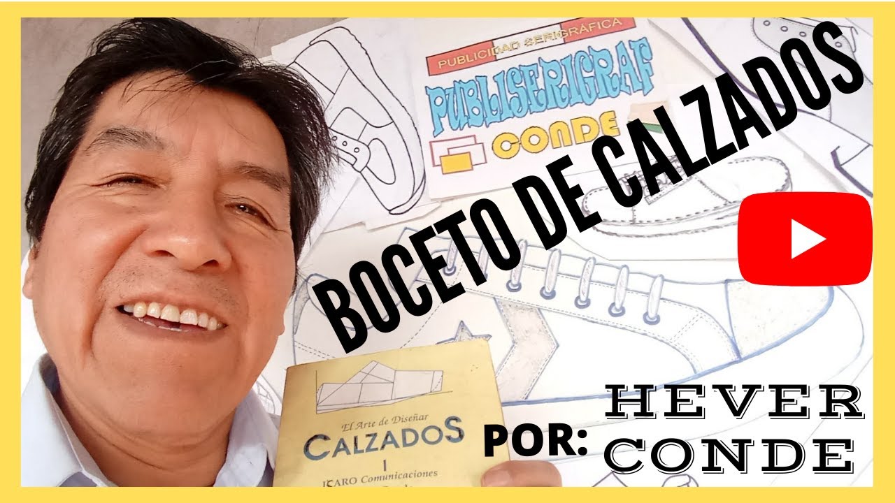 APRENDA A DESARROLLAR  BOCETO DE CALZADOS.