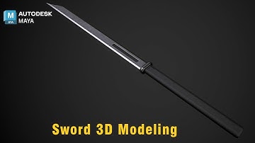Maya 3D Modeling Tips:How To Model Sword in Maya|Autodesk Maya