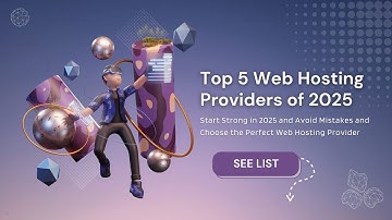 Top 5 Fastest Web Hosting Providers in 2025