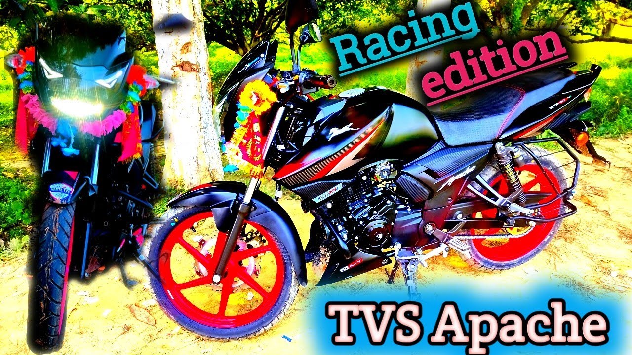 TVS Apache RTR 2v Smart connect || tvs apache rtr 2v racing edition ...