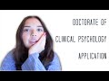 Clinical Psychology Doctorate Applications | courses I’m applying to + planning my application(vlog)