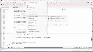 How to connect MySql database to C# programm