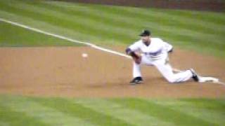 Casey Kotchman Records A Putout