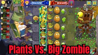 Plants vs. Big Zombies. PvP PvZ2 game play. New plants video. #plants #games #pvz2