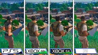 Fortnite Chapter 4 | Xbox Series S|X - PS5 - PC | Graphics Comparison | Analista De Bits