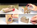 4 AMAZING THINGS YOU CAN MAKE FROM CARDBOARD | AWESOME IDEAS FOR FUN