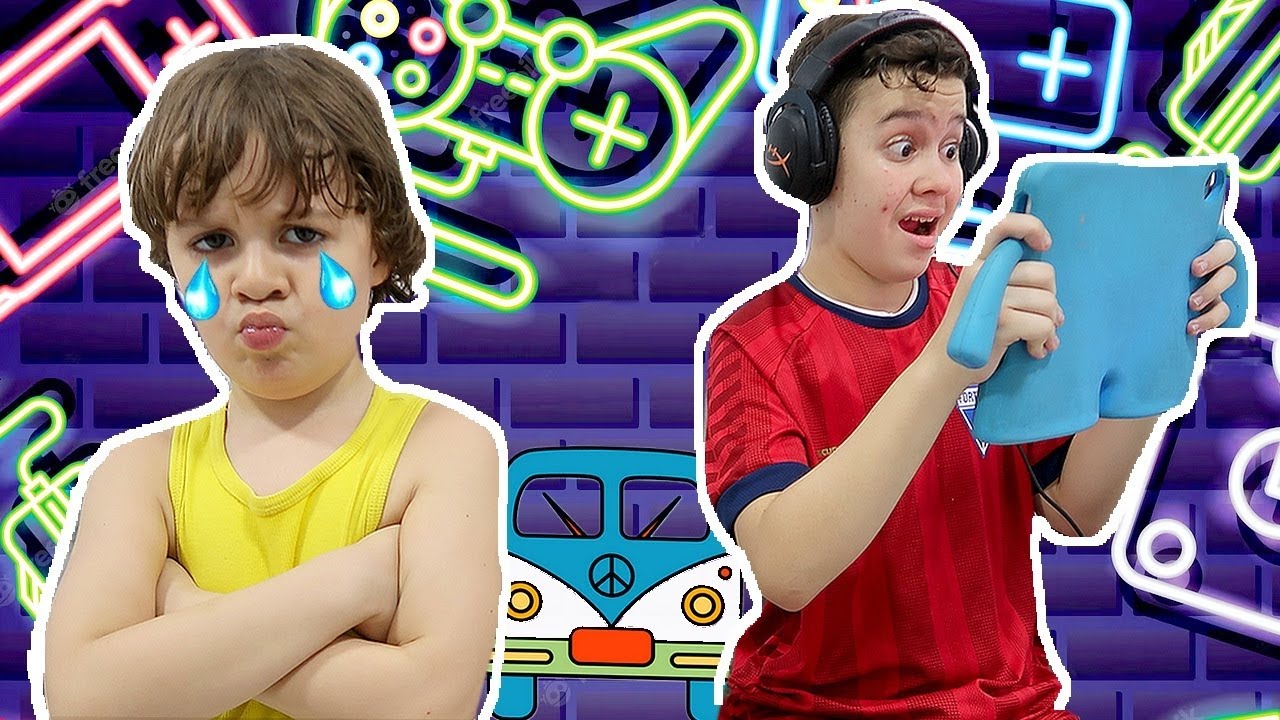 IGOR e GABRIEL em uma HISTÓRIA ENGRAÇADA do IRMÃO ADOLESCENTE - YouTube
