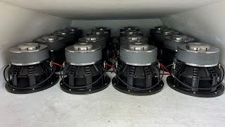 16 12' SUBWOOFERS WINDY BASS!