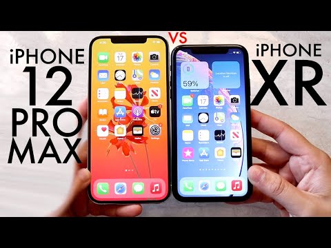 Iphone 12 Pro Max Vs Iphone Xr Comparison Review Youtube