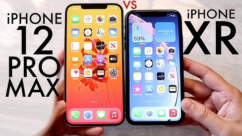 iPhone 12 Pro Max Vs iPhone XR! Comparison Review