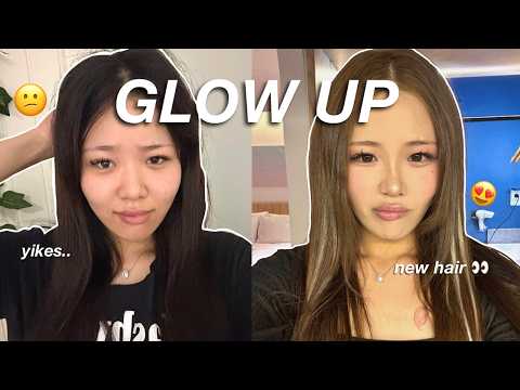 GLOW UP IN VIETNAM 🎀 (bleaching hair, eyelash extensions, nails + more)