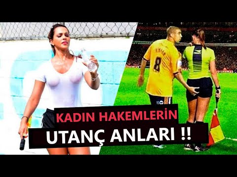 Bu Ateşli Anlar Gerçekten Yaşandı !! Kadın Hakemlere Yeşil Sahada Yapılan Rezil Hareketler