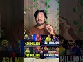 RCB vs CSK match got 361 Million viewership and RCB vs SRH match got 434 Million#rcb#cricket#rcbfore