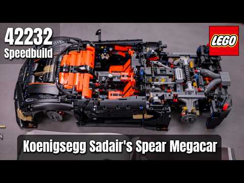 LEGO Koenigsegg Sadair's Spear Megacar Speedbuild | LEGO 42232 | Timelapse LEGO Technic 1:8 Car 2026
