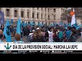 UEPC marcha en el Día de la Previsión Social