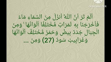 سورة فاطر كل آية مكررة عشر مرات أيمن سويد حفظه الله .