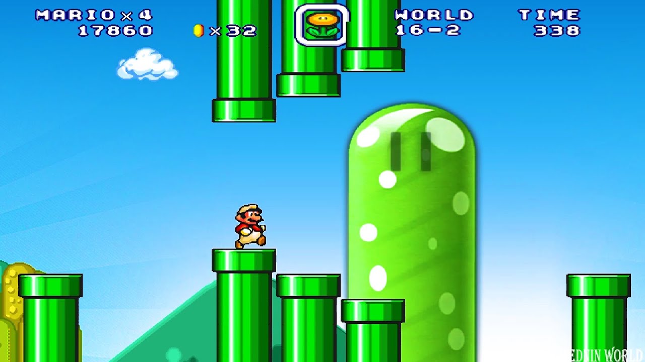 Mario Forever World 16 Remade Gameplay