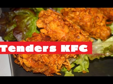 recette-:-poulet-façon-kfc---crispy---tenders-façon-kfc---kfc-chicken