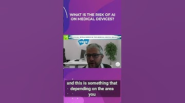 What is the risk of AI on medical devices?