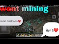 Minecraft pocket edition gameplay in Tamil/part 11❤️/mining diamonds!