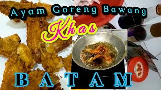 HANYA 4 BUMBU || AYAM GORENG KERING KHAS KOTA PONTIANAK