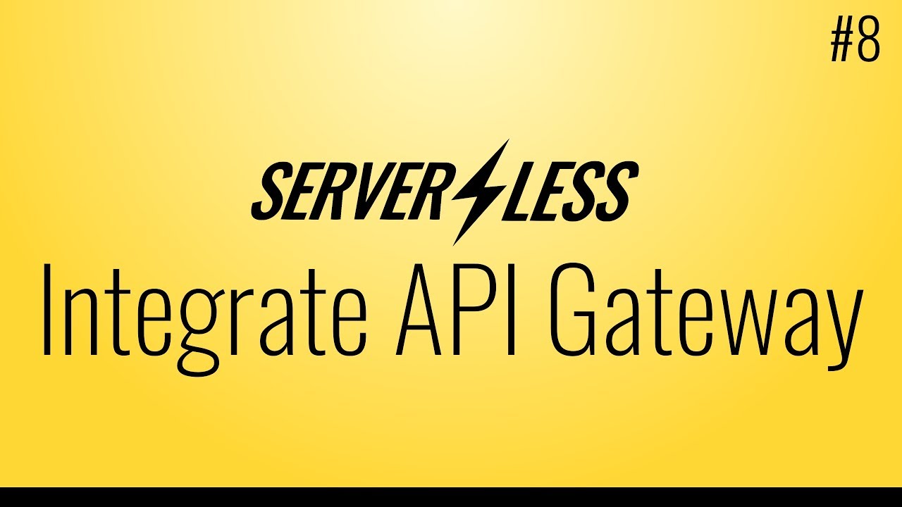 Thumbnail for video 'Introduction to the Serverless framework - Integrate with API Gateway'