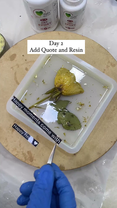 How to make Resin Flower Frame | Resin Flower Frame tutorial | Resin for beginners #resinframe