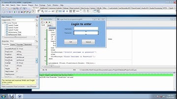 Login System Using Free Pascal Lazarus IDE & SQLite3 DB