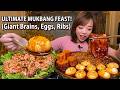 Eating the ULTIMATE MUKBANG FEAST! (Giant Pig Brains, Eggs, and a Massive Rib Slab)🍖🎧🔥