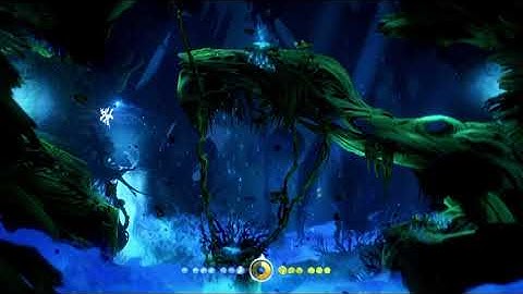 Ori and the Blind Forest - Ginso Tree Escape perfect run (no damage, all items, timed to music)