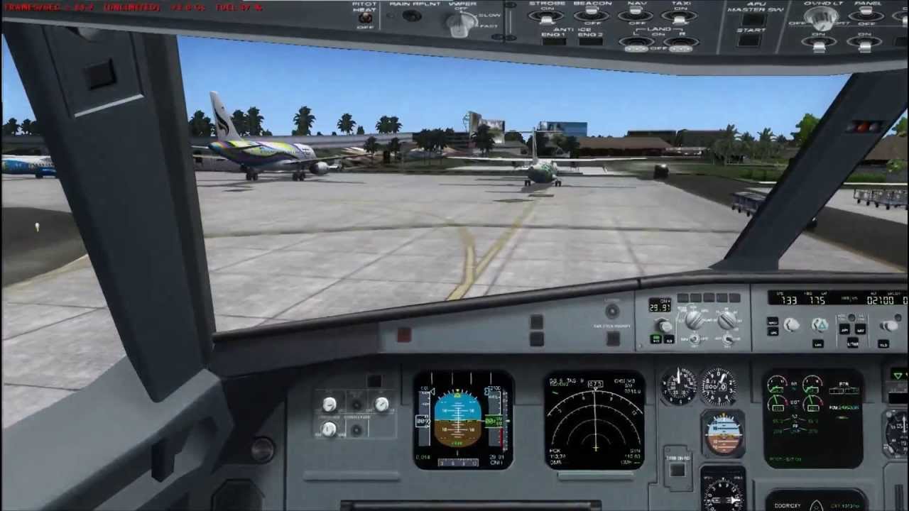 [FSX] Jetstar Airways 253 Landing at Samui Airport - YouTube