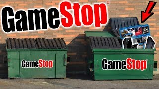 SATURDAY Dumpster Dive at BIG CORPORATE Store Gamestop!!