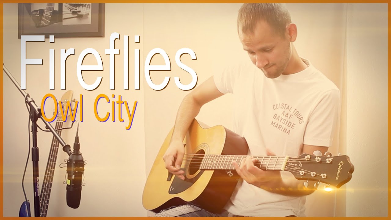 Owl City - Fireflies (Acoustic Instrumental) | Jake Weber Cover