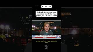 Darline Graham: Americans care about restricting trans people, not national security