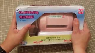 Unboxing Craft Buddy Mini Die Cutting Machine For Scrapbooking and