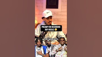 Preamp For Recording Rap Vocals