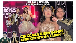Download Lagu Cincaaa bikin gemas !! April DA7 \u0026 Robi DA7 Ikan Dalam Kolam (Offair HUT Indosiar) MP3