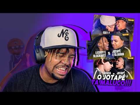 ALVA REACT 3 EM 1: JOTAPÊ E GLAUBIN X KALI E JOTA FLOW | BLACKOUTT E LECROY | TAVIN E ACUCA NO S!!!!