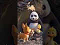 “Brave Panda Saves a Duck Underground | Panda Family Adventure” #animalrescue #cartoonstory