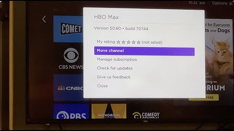 How to move channel apps on Home Screen TCL Roku TV