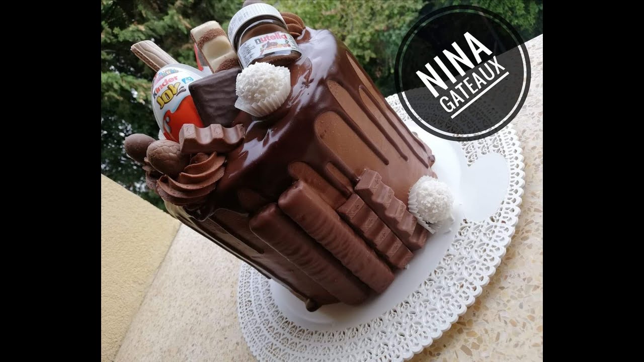 لاير كيك (layer cake) 😋الجزء التاني😍😘