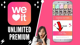 We Heart It Free Unlimited Premium ✅ How To Get FREE Premium on We Heart It MOD APK 2022 screenshot 3