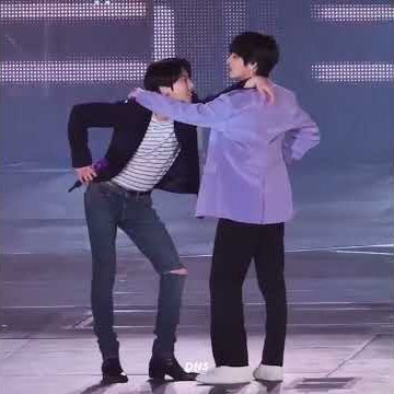 191027 TAEKOOK Cute moment in Boy With LUV @Speak Yourself Tour The Final in Seoul DAY 2