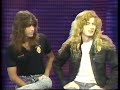 Dave Mustaine and Jeff Young (Megadeth) on Headbangers Ball (1988)