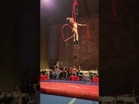 Aerial Heart Performance Love Is A Bitch By Two Feet Caroline Godwin Aerialheart Aerialhoop