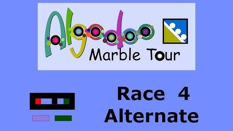 Algodoo Marble Tour - Race 4: Alternate