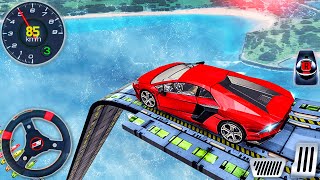 Mega Ramp Car Jumping Racing 3D - Vertical Impossible Car Stunts Driving - Android GamePlay screenshot 5