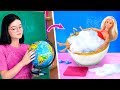 Never Too Old For Dolls / 7 DIY Barbie Furniture Out Of School Supplies